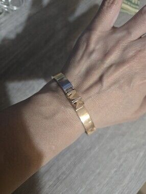MK rose Gold Bangle Bracelet